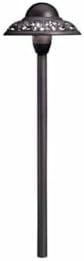 Kichler Pierced Dome 12V Landscape Path Light, Bronze by KichlerLighting