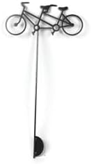 Hobby and Leisure Style Rustic or Powder Coated Metal Garden Stake or Stand (Tandem Bicycle 23" Tall Including Stake, Metallic Dark Gray) - Image 2