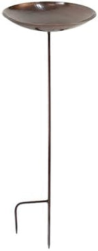 Achla Designs Burnt Copper Birdbath- Stake by ACHLADesignsHomeGarden