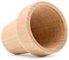 Woodpeckers Mini Craft Flower Pot 5/8-inch x 9/16-inch, Pack of 250 Unfinished Flower Pot for Diorama - Image 4