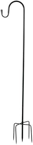 Woodstock Chimes Heroic Wind Bell & 60" Outdoor Shepherd’s Hook, Copper Wind Chime with Tall Black Metal Garden Stake, Deep Tone Windbell & Durable Ground Hanger for Yard, Lawn, or Patio - Image 4