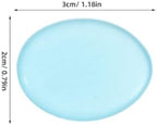 Glow in Dark Pebbles Outdoor 300pcs Resin Blue Xmas Garden Aquarium - Image 2