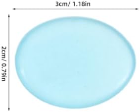 300pcs Blue Glow in Dark Pebbles for Aquarium and Garden Xmas - Image 2