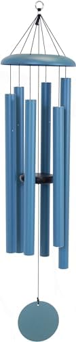 74" Aluminum Wind Chimes - Premium Wind Chime to Create a Zen Atmosphere - Wind Chime Suitable for Outdoor, Garden, Patio, Backyard, Garden, Decoration with Wind Catcher Decor Gift (Patina Green) by LOTUSBYRK