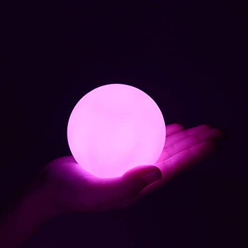 YESIE 4Packs Rechargeable Pool Lights, 3-Inch LED Orb Lamp,Fast Charging, 12hrs Working Time,Remote Control, 3 Timer, 16 Colors Ball, Inground Swimming Pools Accessories, Christmas Decoration - Image 3