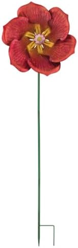 Regal Art & Gift Wind Spinner, Outdoor Metal Kinetic Yard Art with Stake - Image 6