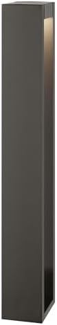 Kichler 12 Volt 2700K LED 25.4" Aimed Bollard in Textured Architectural Bronze, for Walkways, Sidewalks, Driveways, Patios, (4.6" x 3.4" x 25.4"), 16263AZT27 - Image 3