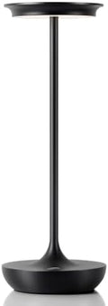LED Rechargeable Cordless Table Lamp Battery Operated Light Black by Tpczqj