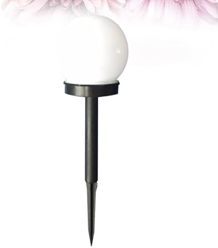 4Pcs Solar Ball Lights Outdoor, White LED Pathway Garden Decor - Image 4