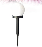 4Pcs Solar Ball Lights Outdoor, White LED Pathway Garden Decor - Image 4
