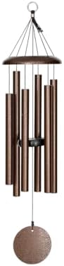 ROYAL CRAFT 30 Inch Copper Vein Wind Chime, Aluminum, for Patio, Backyard, Garden, and Outdoor Decor by Unknown