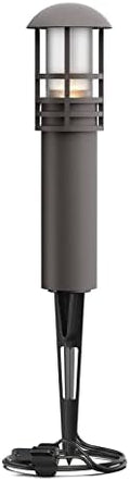 GOODSMANN Landscape Lighting Low Voltage Landscape Lights 1PK 3W LED 120 Lumen Outdoor Bollard Pathway Light Warm White 12V AC with Metal Stake Cable Connector 9126-43201-01A by GOODSMANN
