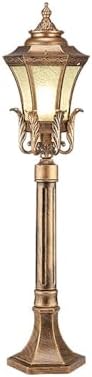Outdoor Pathway Lights Rustic Bronze Landscape Path Lamp Outdoor Waterproof Bollard Lighting Aluminum Outside Housing Post Pole Lamps Hardwired Lawn Floor Lantern Pole Pi,1 Pack-80CM by Unknown