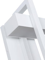 LamQee Outdoor Wall Lights Modern Exterior Lighting Fixtures, 3000K Integrated LED Outdoor Wall Sconce Lighting, Matte White Outside Wall Mount Lights for House Front Door Porch Garage Patio 1 Pack - Image 2