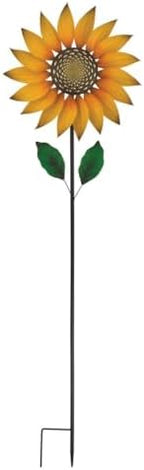 Regal Art & Gift Wind Spinner, Outdoor Metal Kinetic Yard Art with Stake by REGALARTGIFT