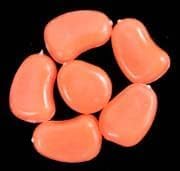 1100Pcs Glow Stones Glow in The Dark Garden Stones Pebbles, Gardening Luminous Stones Outdoor Decor Glowing Water Fish Tank Gravel (Orange) - Image 3