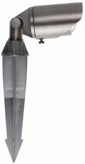 Proline RAL-8105 2-Pack Brass Low Voltage Landscape Spotlight – 12V Adjustable LED Uplight, Solid Brass Bronze Housing for Outdoor Accent, Trees & Garden Lighting, Includes Stake - Image 3
