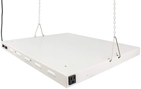 2X2Ft 100W LED Grow Lights with 5500K White Spectrum and Over 2.0 PPF/W and 20000 Lumens Great for Retrofit T5 2Ft 8 Lamp Fluo. Lights or 250W MH System, Grow Double Fast! (2X2, W55) - Image 2