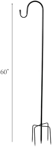 Woodstock Chimes Heroic Wind Bell & 60" Outdoor Shepherd’s Hook, Copper Wind Chime with Tall Black Metal Garden Stake, Deep Tone Windbell & Durable Ground Hanger for Yard, Lawn, or Patio - Image 5