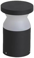 Outdoor Bollard Light, LED Exterior Garden Lighting Fixture, IP54 Stainless Steel Body, PC Light Cover, Modern Outdoor Lighting for Yard Park Courtyard Pathway Patio Entrance Area by Unknown