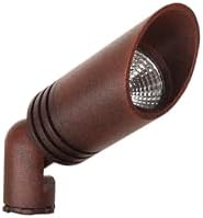 Best Pro Lighting Low Voltage Landscape Mini Spot Light, 12V Integrated 3W LED 2700K Warm White Outdoor Spotlight, Directional Up Lighting with Stake, for Bushes Trees Shrubs, Die-cast Aluminum - Image 2