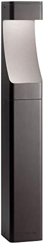 1 Light Te Tured Bollard with Contemporary Inspirations 27 inches Tall By 4 inches Wide-Te Tured Architectural Bronze Finish Contemporary Landscape 12V Path & Spread 147-Bel-2896769 - Image 4