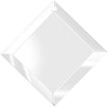 National Artcraft 3" Square Clear Glass Suncatcher - (Pkg/6) by NationalArtcraft