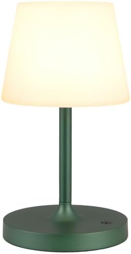 Kakanuo Green Cordless Shower Lamp Waterproof, Rechargeable Cordless Lamp with 4000mAh Battery, Touch Dimmable Table Lamp for Outdoor, Kitchen, Bathroom, Camping, Patio, IP54 - Image 7