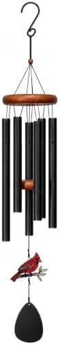 Memorial Wind Chimes for Loss of Loved One - 36 in Cardinal Wind Chimes, Sympathy Gifts for Bereavement, Deep Tone Home Garden Decor for Bereavement, Condolence, Funeral - Image 2
