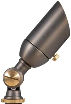 VOLT 12V Solid Brass MR8 Mini Outdoor Spotlight (Bronze) - Image 2