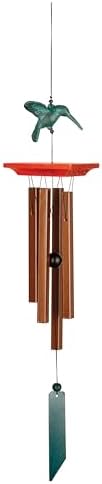 Woodstock Chimes Signature Collection, Woodstock Habitats, Hummingbird, 25'' Habitats and Nature Wind Chimes for Outdoor, Patio, Home or Garden Décor (HH) by WoodstockChimes