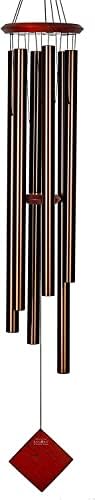 Woodstock Chimes Neptune Wind Chime for Outside 54" Large Bronze, Deep Tone Sound for Outdoor Garden, Patio, Porch Decor, Encore Collection DCB54 by WoodstockChimes