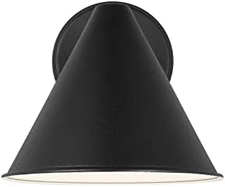 Generation Lighting Crittenden Small Outdoor Wall Lantern in Black - Image 3