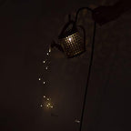 Solar Watering Can Lights Automatic Rust Proof Kettle Shape Lantern (Large 14x11x5CM S Shape) - Image 4
