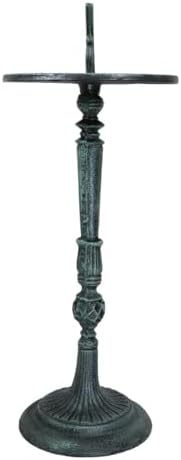 Ebros Gift 22.75" Tall Cast Iron Rustic Cottage Villa Whimsical Dragonfly Sundial Garden Decor Statue with Roman Numerals for Lawn Pool Patio Outdoors Decor - Image 4