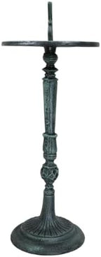 Ebros Gift 22.75" Tall Cast Iron Rustic Cottage Villa Whimsical Dragonfly Sundial Garden Decor Statue with Roman Numerals for Lawn Pool Patio Outdoors Decor - Image 4