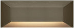 Hinkley Nuvi 12V Large Horizontal Rectangular Landscape Deck Sconce, Bronze by Hinkley