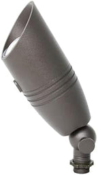 Aluminum Bullet Light Fixture - Bronze Finish Low Voltage Landscape Spotlight (Black) by Unknown