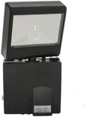 Maxsa 44311 Motion-Activated Security Spotlight, Solar-Powered Durable Outdoor Light. Low Profile, Black by MAXSA