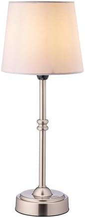 O'Bright Seraph Cordless Rechargeable LED Table Lamp, Brushed Nickel by OBright
