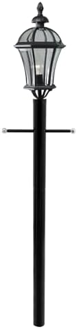 Outdoor Lamp Post,8.25FT Galvanized Steel Light Post,Street Light Pole by Unknown