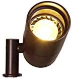Best Pro Lighting 12V Landscape Lighting 9 Watt LED Modern Bullet Light in Rust/Brown Finish (BPL103-9WLED) - Image 2