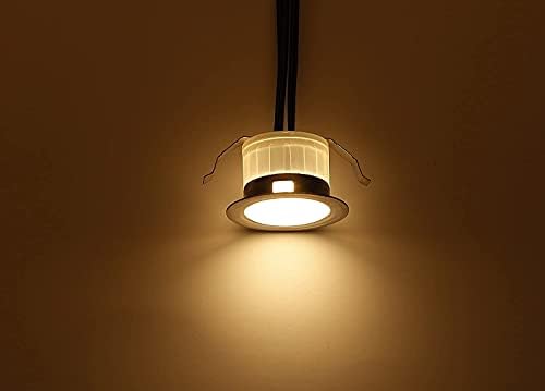 FVTLED Low Voltage LED Deck Light, 30pcs Φ1.22 Recessed Warm White - Image 7