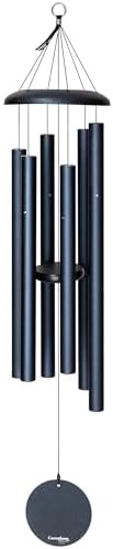 Corinthian Bells by Wind River – 44 inch Midnight Blue Wind Chime for Patio, Backyard, Garden, and Outdoor Decor (Aluminum Chime) Made in the USA by CorinthianBells