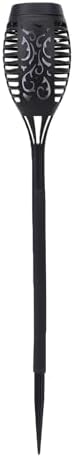 POCREATION Solar Way Lights 6pcs Outdoor Solar Torch Lights Realistic Flickering Flame Effect Auto On Off ABS for Garden Yard Walkway Patio Decoration - Image 6