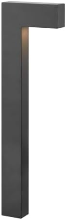 Hinkley Atlantis 12V Large LED Outdoor Landscape Path Light, Satin Black by Hinkley
