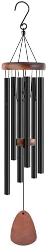 Music Aluminum Tube, Metal Antique Copper Wind Chime Decoration, Home Decoration, Creative, Silver - Image 2