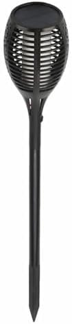 GeRRiT Solar Flickering Dancing Flame Lights Waterproof Solar Torch Lights for Outdoor Garden Patio Pathway Yard Driveway Halloween Decorative (4,12led) by Unknown