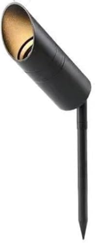Building Exterior Wall Projector Light ，Ground-Mounted Insert， LED Beam Narrow Spotlights, IP66 Waterproof，COB Aluminum Spot Light for House Tree Garden Yard Uplighting(A-White) by Unknown