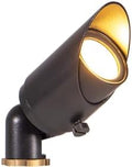 VOLT 12V Top Dog Outdoor Mini Spotlight (Black) & 4W 2700K MR11 LED Bulb by VOLT